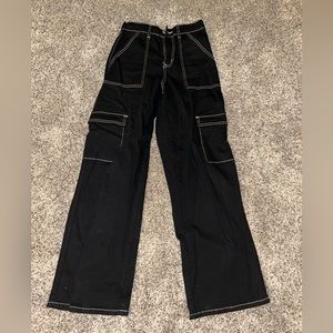Black Cargo Pants